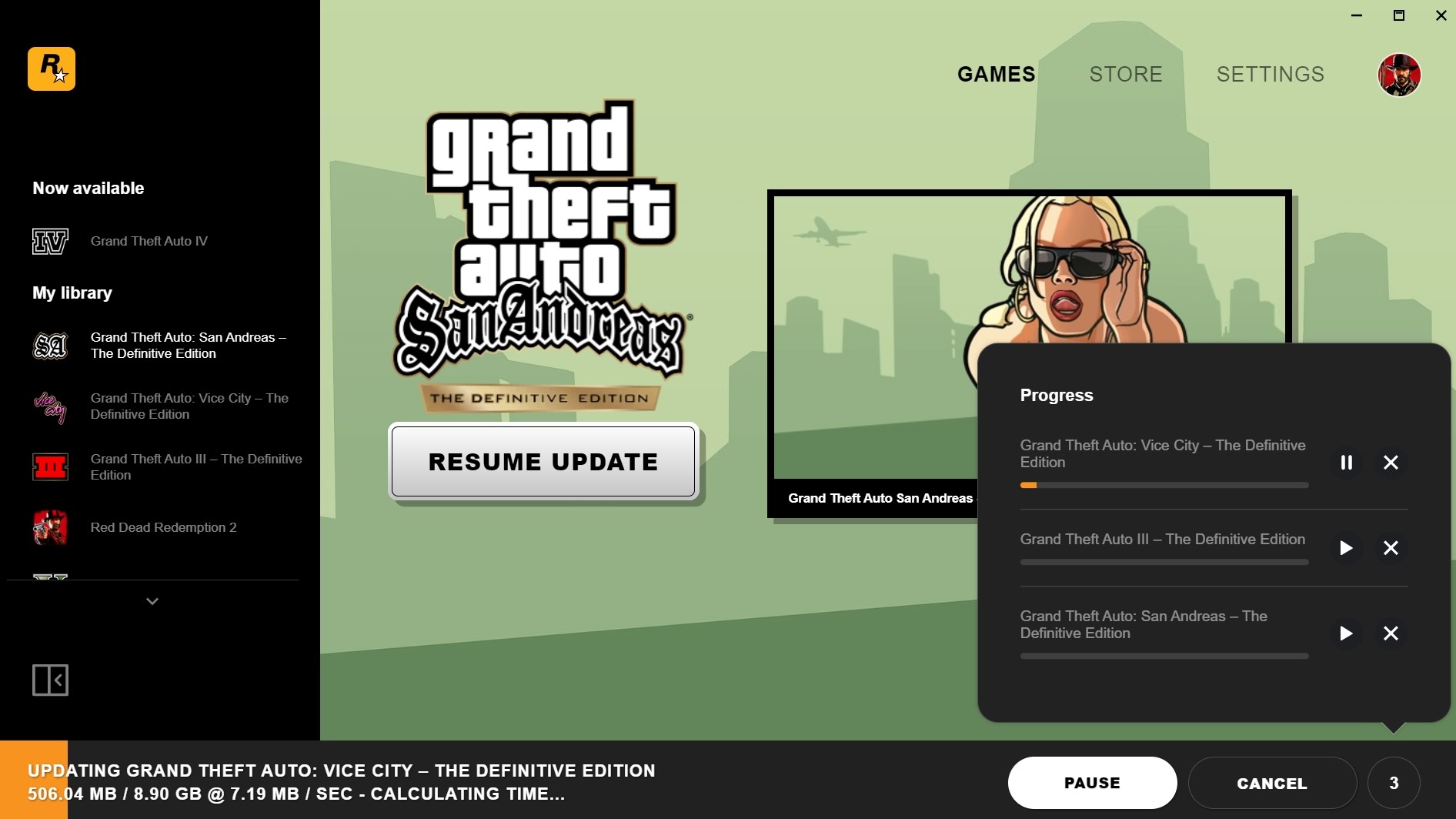 Download Rockstar Game Launcher and Get Grand Theft Auto San