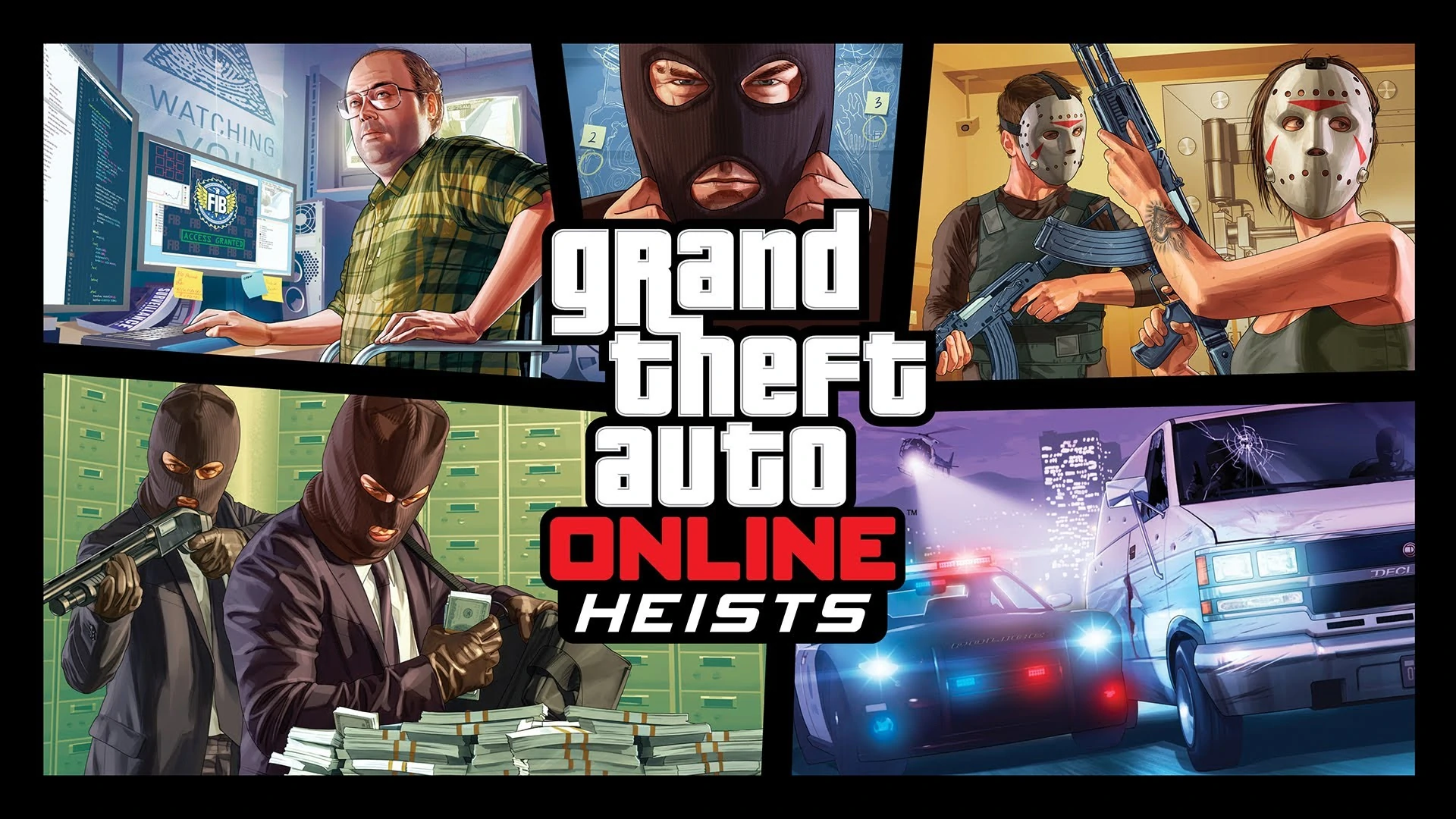 Grand Theft Auto Online All HEISTS RockstarINTEL