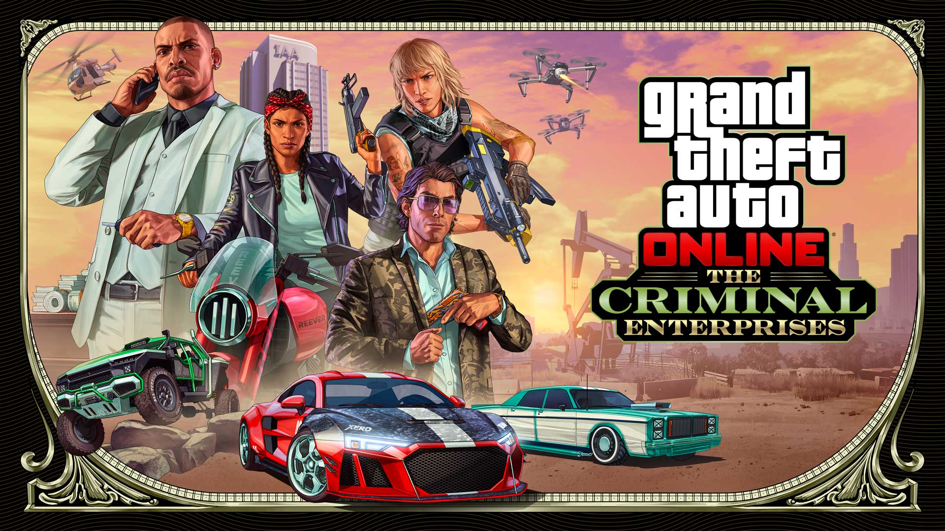 Grand Theft Auto The Criminal Enterprises update is now available