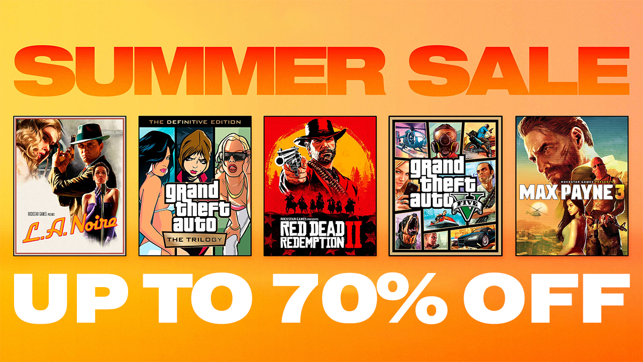 Steam Summer Sale lets you save big on Rockstar Games titles