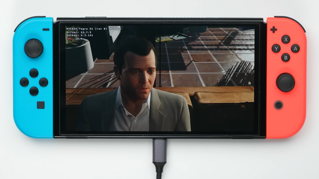 GTA V on the Nintendo Switch is exactly what you think - RockstarINTEL