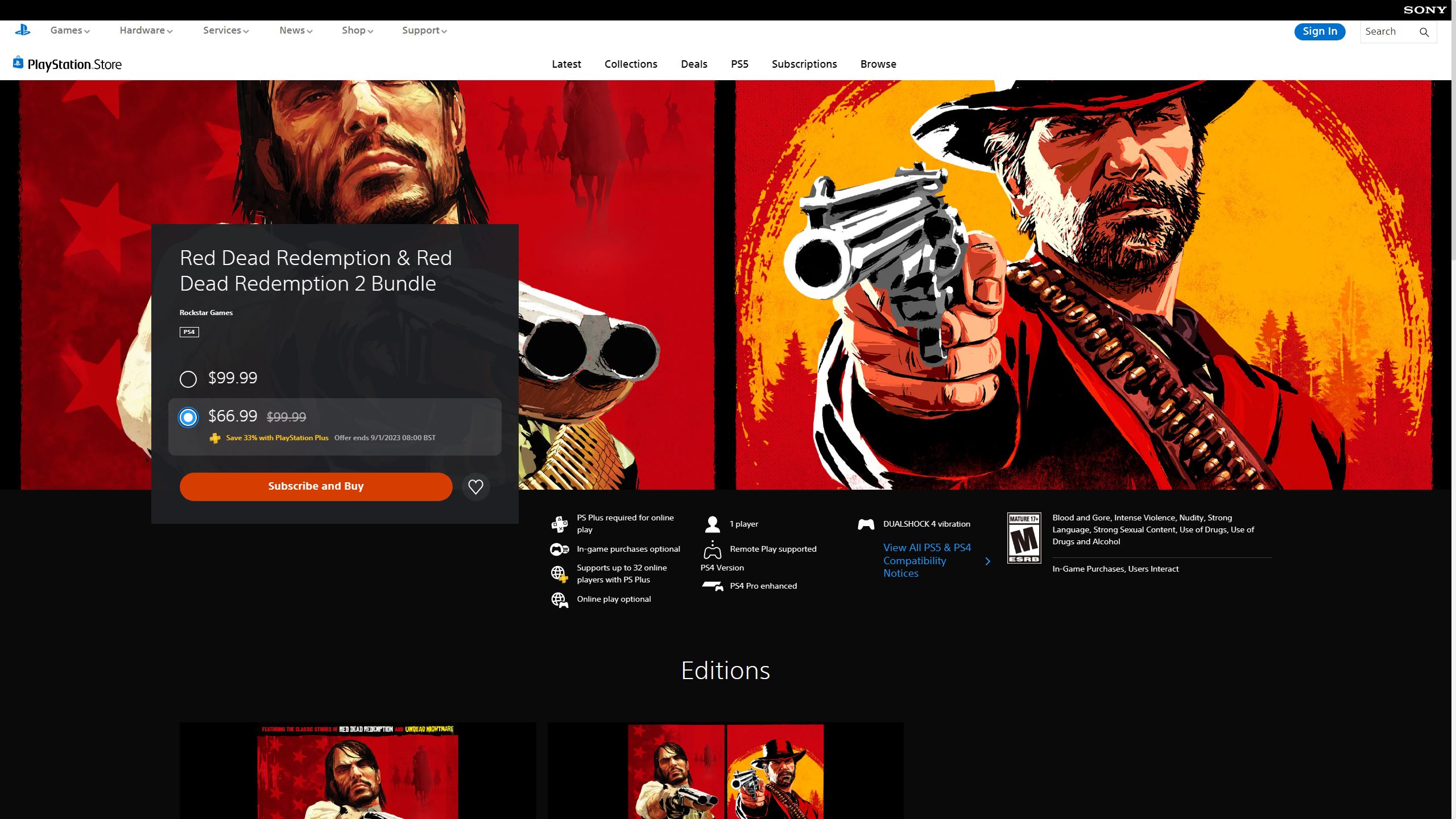Buy Red Dead Redemption & Red Dead Redemption 2 Bundle - Microsoft Store  en-AE