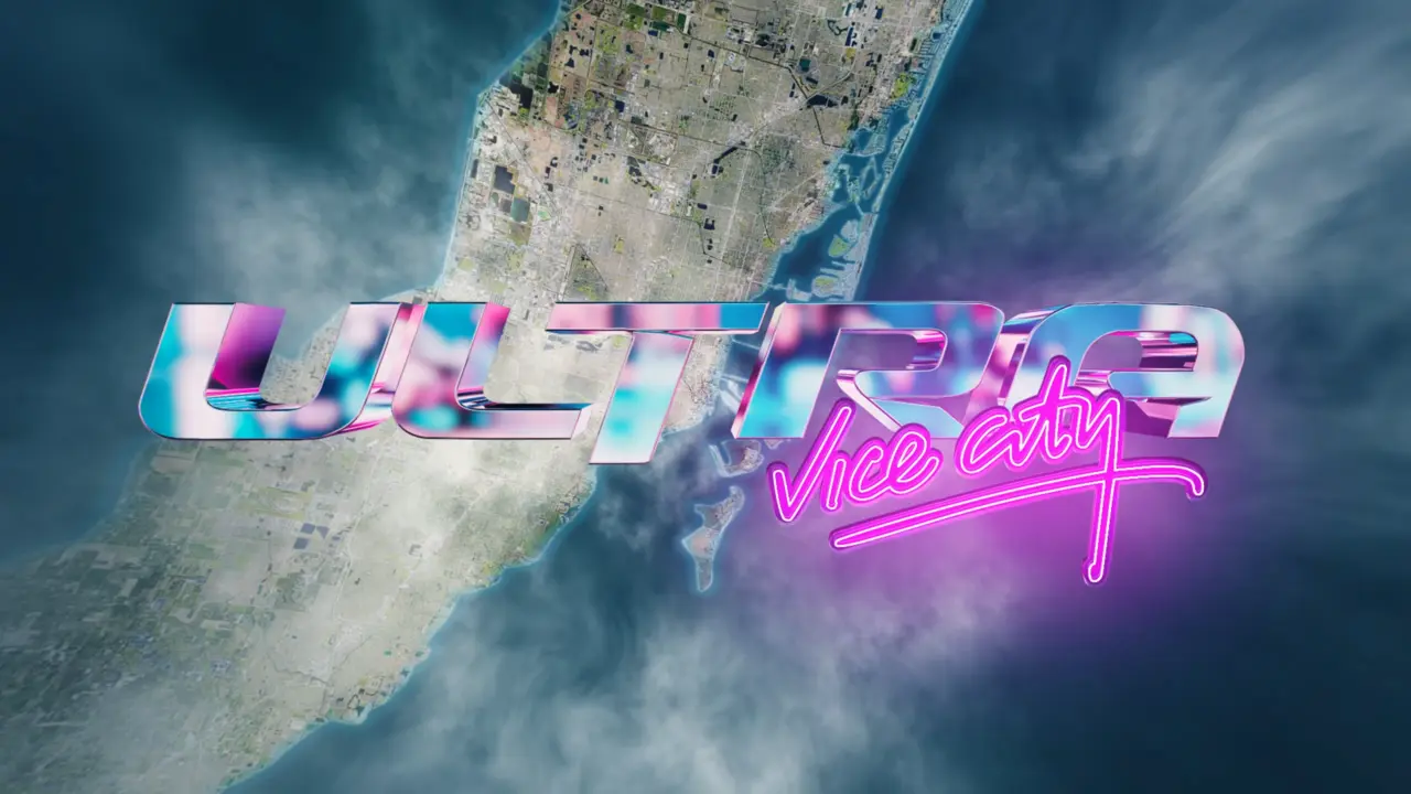 GTA Welcome Back to Vice City poster/print design :: Behance