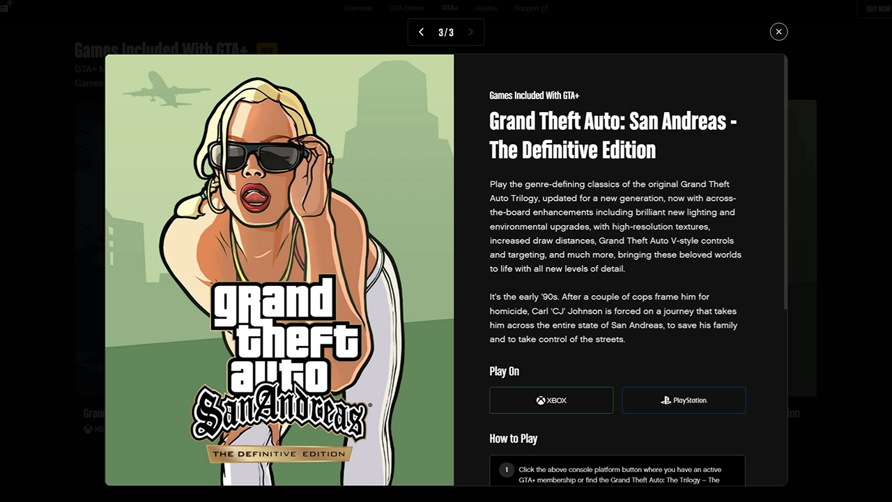 GTA+ subscribers get complimentary access to GTA: The Trilogy - The  Definitive Edition - The Hindu