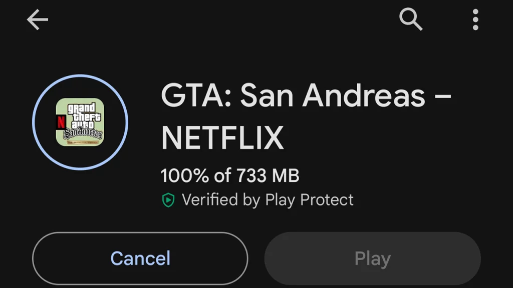 GTA San Andreas NETFLIX APK Download Free