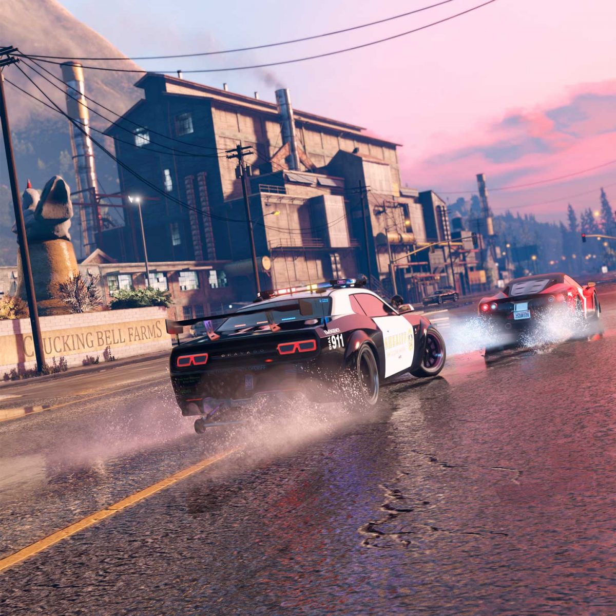 Grand Theft Auto Online Cluckin' Bell Farm Raid Official Screenshots
