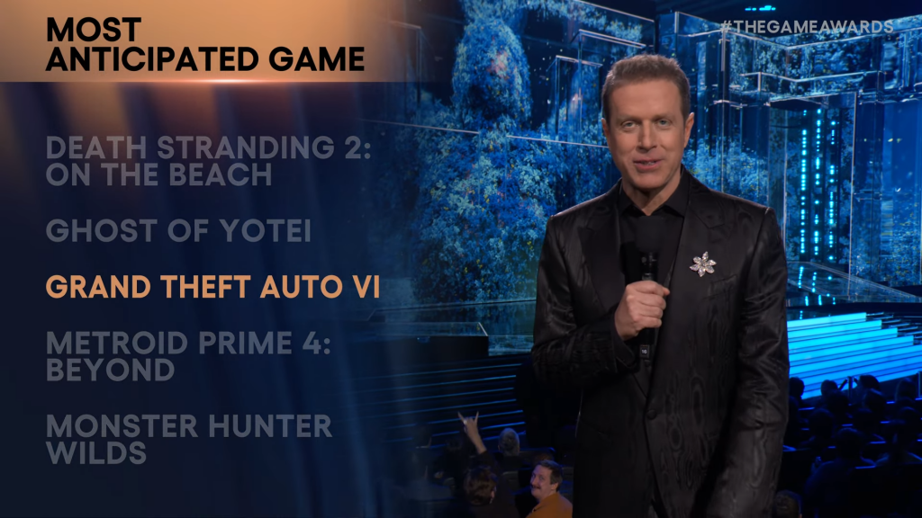 GTA 6 Wins Game Award For Most Anticipated Game Ahead Of Release ...