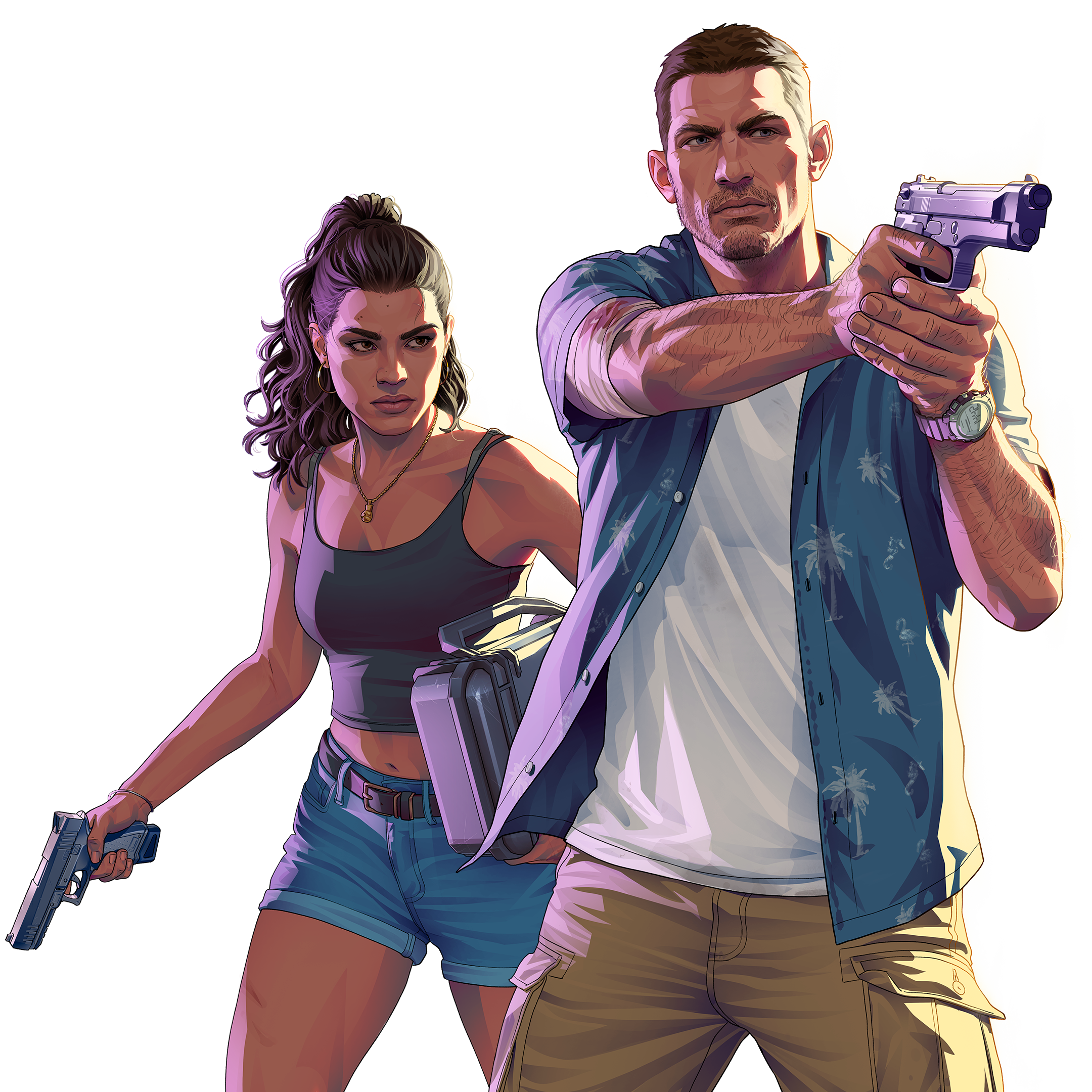 All Brand New GTA 6 Artwork Released By Rockstar Games RockstarINTEL