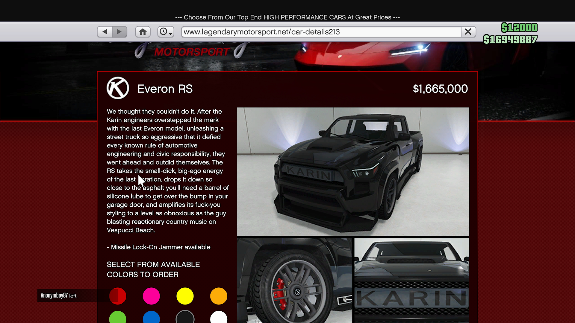 All New GTA Online Vehicles In Money Fronts Update And Prices Revealed GTA Online GTA Online 2025 06 17 10 07 04 