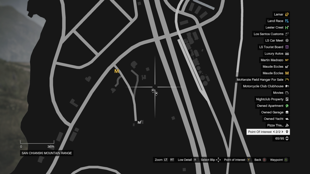 GTA V San Chianski Mountain Range map